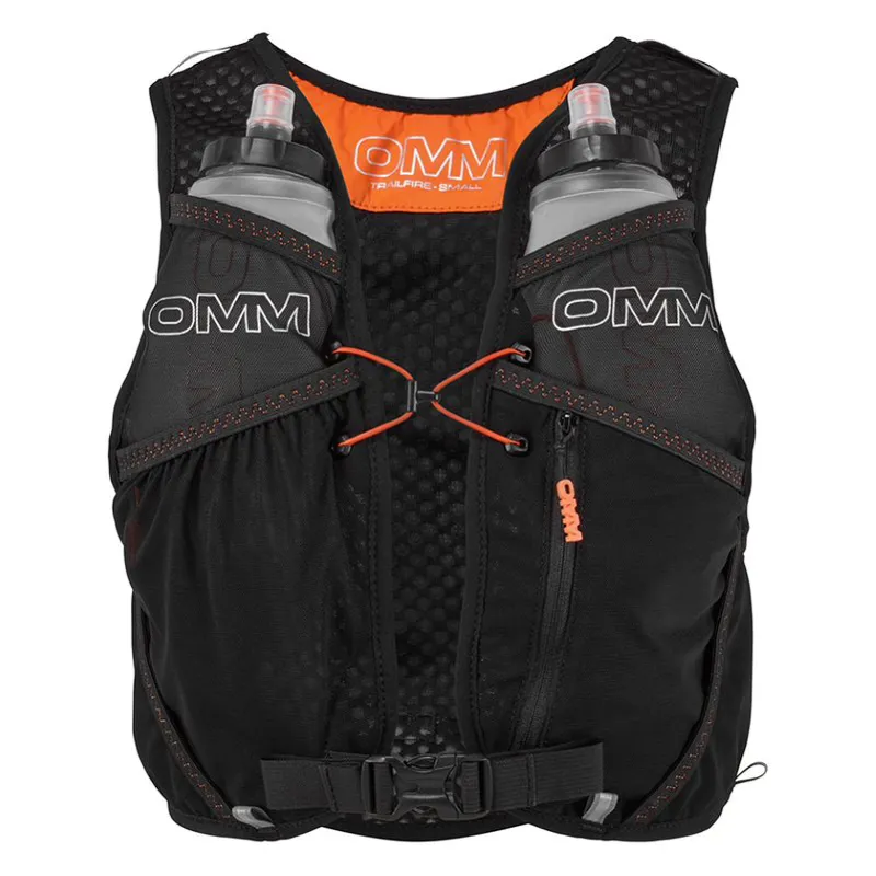 OMM TrailFire Vest Unisex Running Pack in Black-3