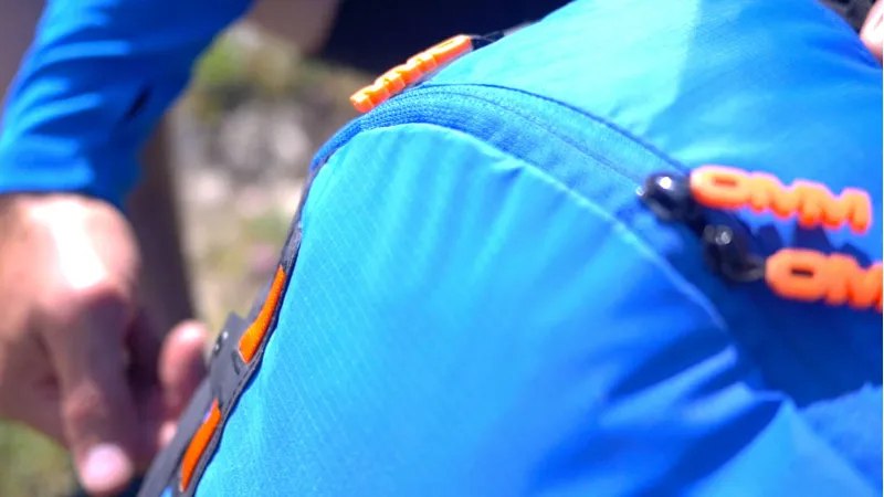 OMM Ultra 15 Unisex Running Rucksack in Blue-3