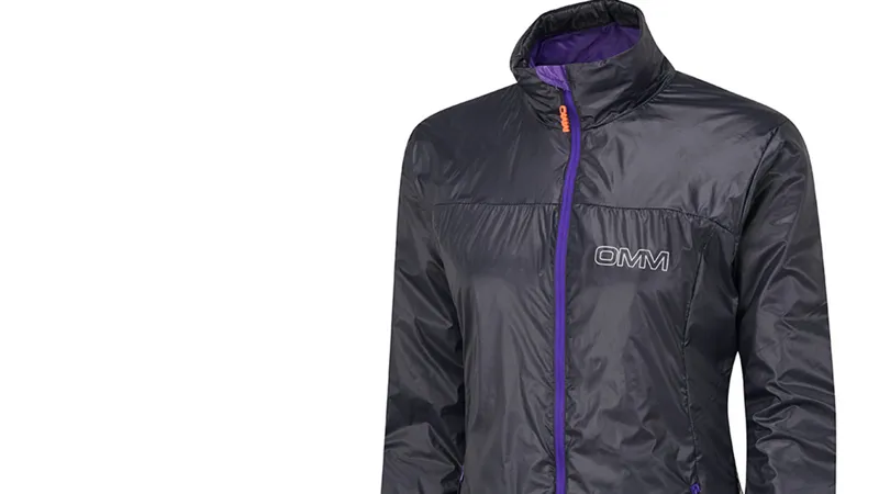 OMM Rosa Womens Insulation Running Jacket in Black-2