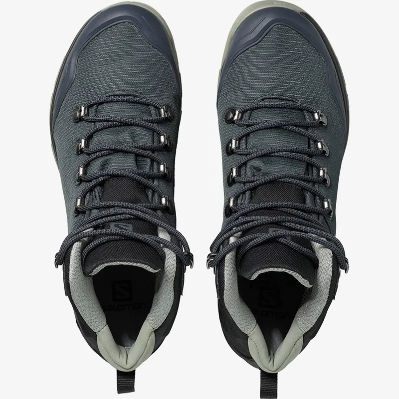 Salomon Womens OUTback 500 GTX in Ebony/Bk/Shadow-2