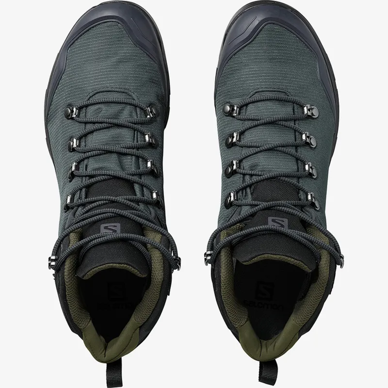 Salomon Mens OUTback 500 GTX in Ebony/Bk/Grape-1