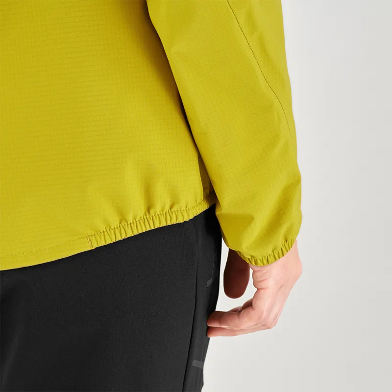 Salomon Womens Outline 360 3L Jacket in Golden Palm-6