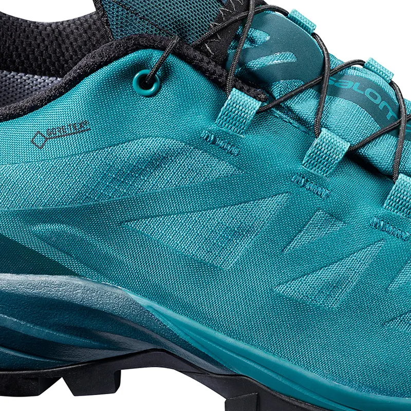 Salomon OUTpath GTX Womens Hiking Shoe in Tahitian Tide/Pond/Black-5