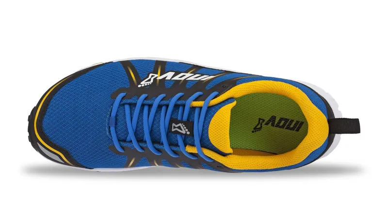 Inov8 Parkclaw 240 Mens Road Running Shoe in Blue/Yellow-3