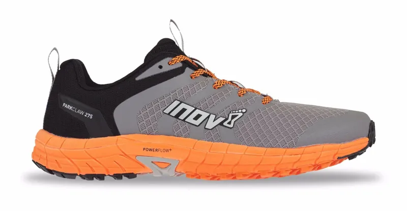 Inov8 Parkclaw 275 Mens Park Running Shoe in Grey and Orange-1