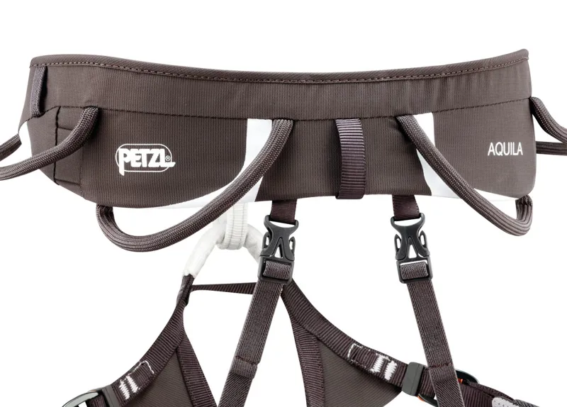 Petzl Aquila Climbing Harness in Grey-4