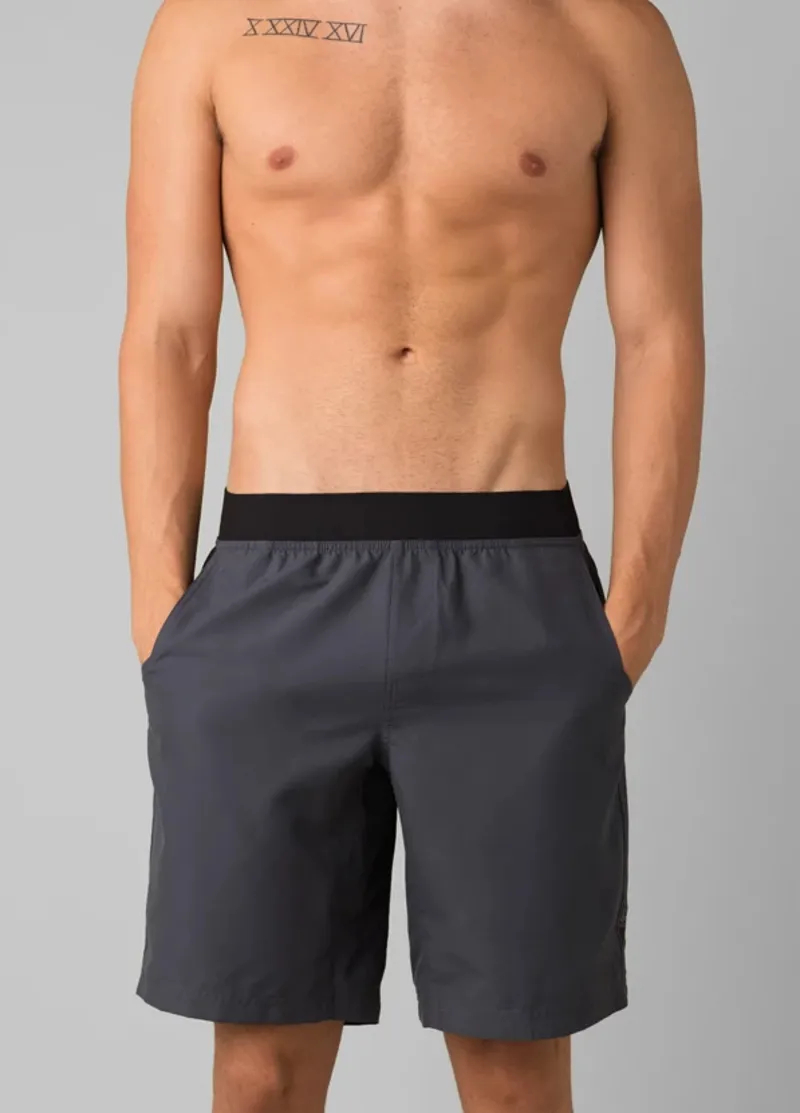 prAna Men's Mojo Short in Coal-1