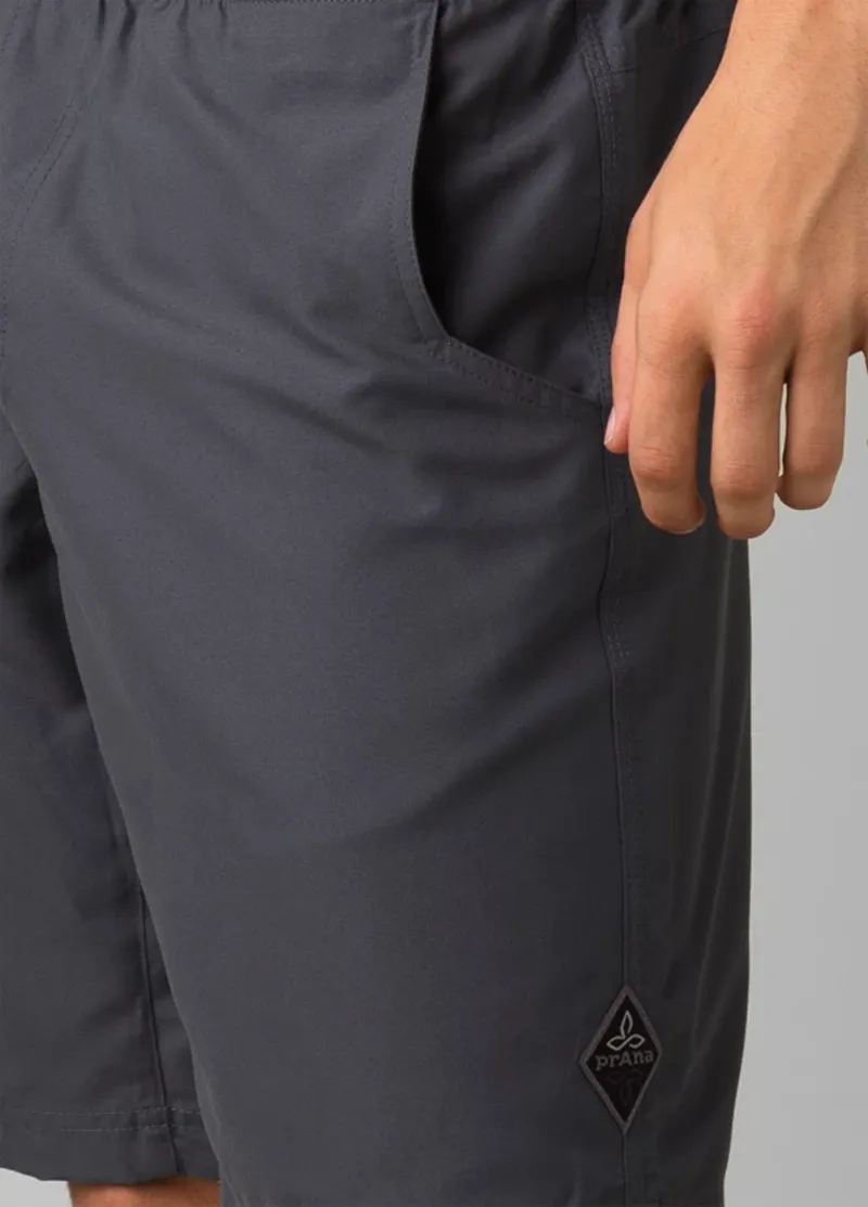 prAna Men's Mojo Short in Coal-3