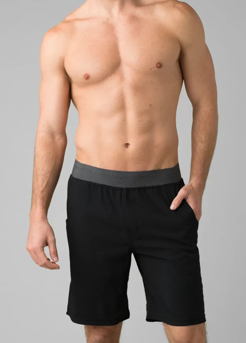Prana Mens Super Mojo Short II in Black-1
