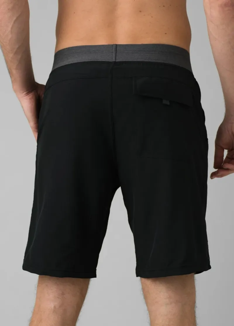 Prana Mens Super Mojo Short II in Black-2