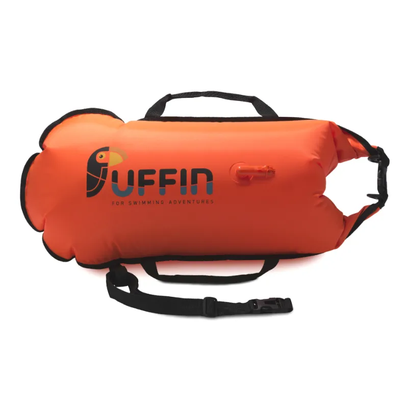 Puffin Billy 20 Drybag Tow Float in Orange