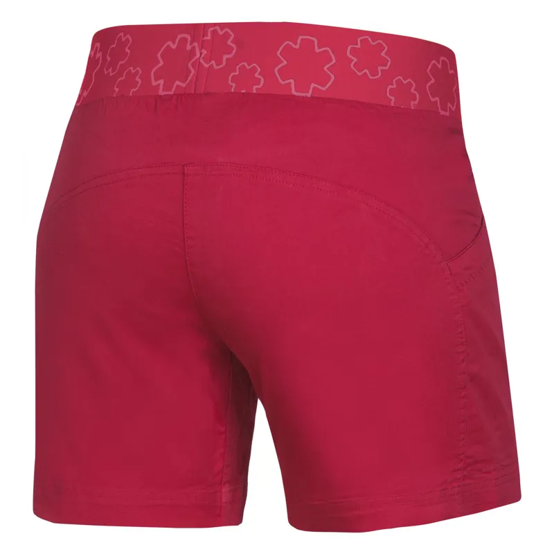 Ocun Pantera Womens Climbing Short in Persian Red-1