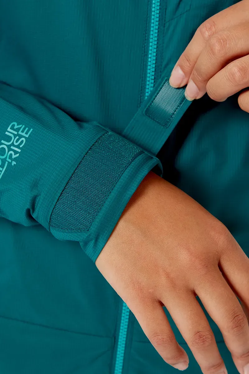 Rab Vapour-Rise Summit Women's Softshell Jacket in Atlantis-3