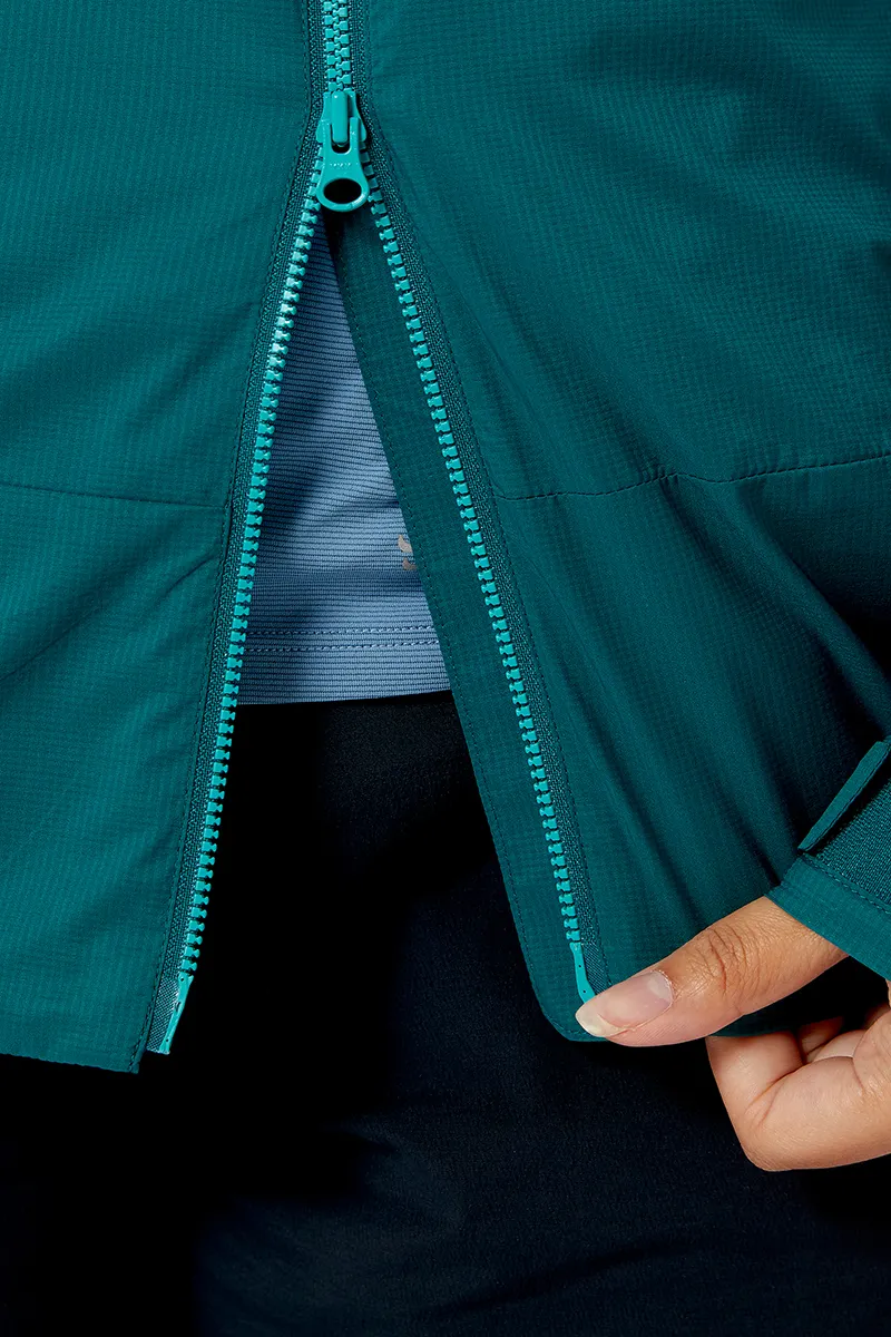 Rab Vapour-Rise Summit Women's Softshell Jacket in Atlantis-8