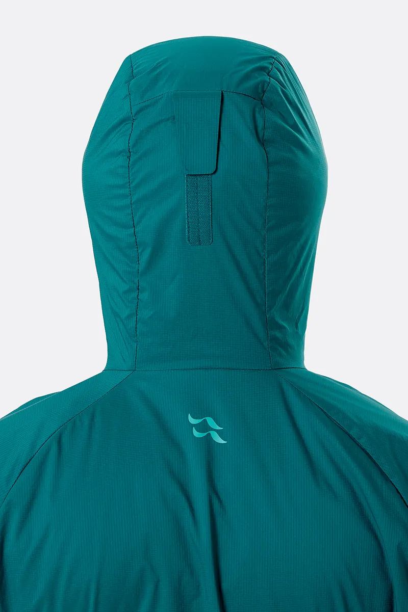Rab Vapour-Rise Summit Women's Softshell Jacket in Atlantis-13