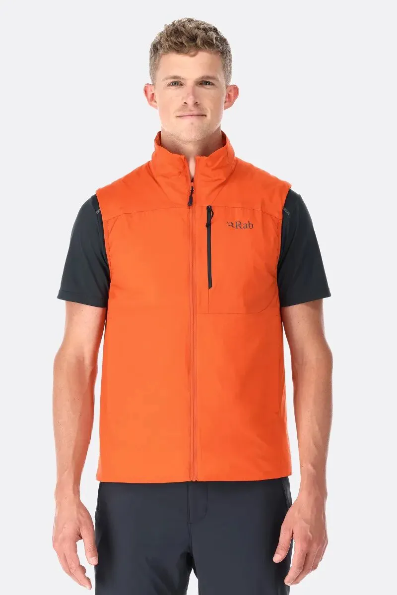 Rab Xenair Vest Men's Insulated Vest Jacket Gilet Firecracker