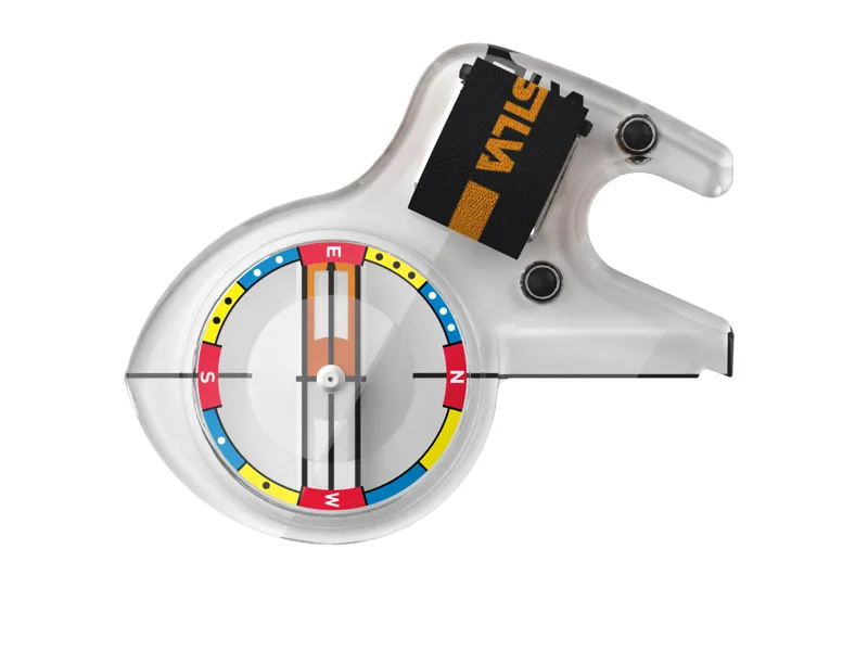 Silva Race S Jet Thumb Compass in Clear