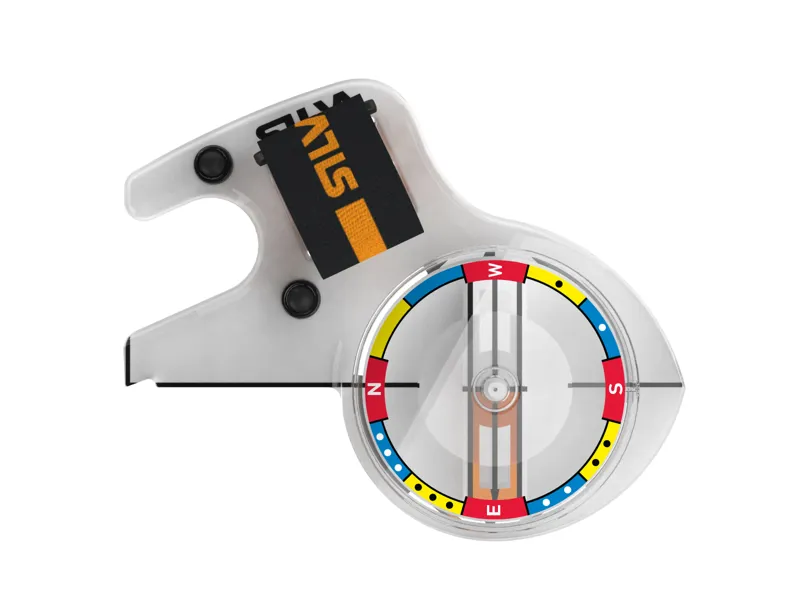 Silva Race S Jet Thumb Compass in Clear-1