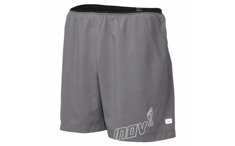 Inov8 Race Elite 5 Mens Short in Dark Grey