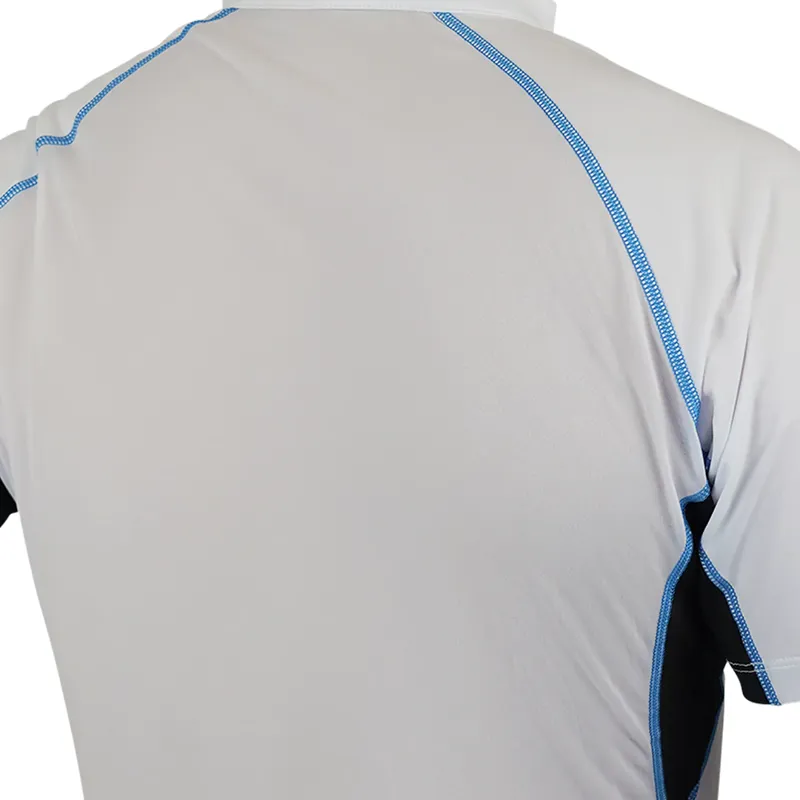 Raidlight Dry Light SS Zip Men's Running T-Shirt in White-4