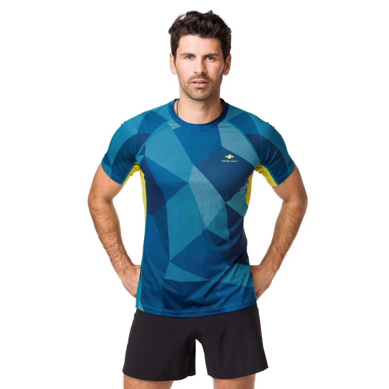Raidlight Technical SS Mens Running T-Shirt in Dark Blue-4