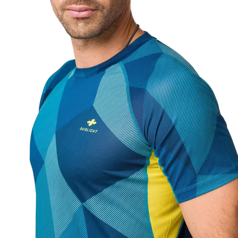 Raidlight Technical SS Mens Running T-Shirt in Dark Blue-7