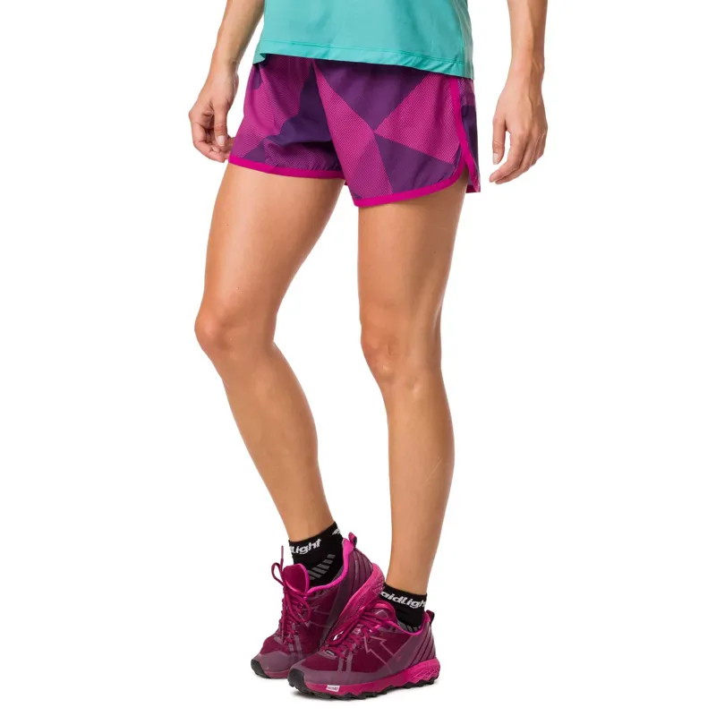 Raidlight Womens Activ Run Short in Purple
