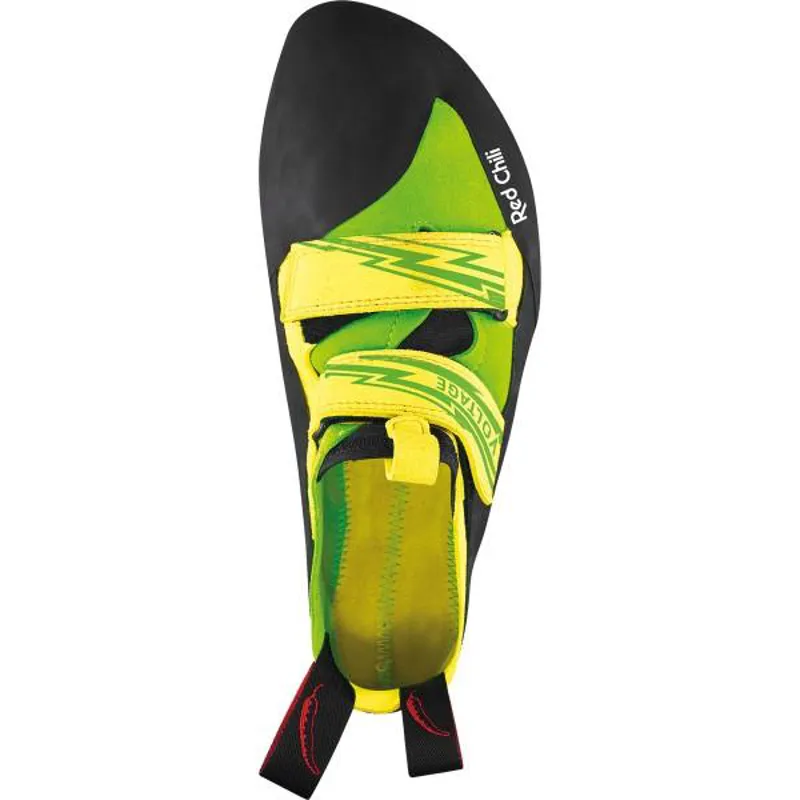 Red Chili Voltage Mens Climbing Shoes in Green-1