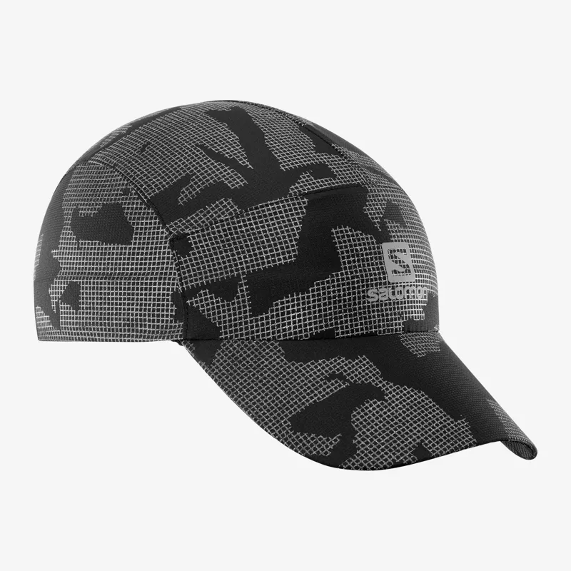 Salomon Reflective Cap in Reflective Black