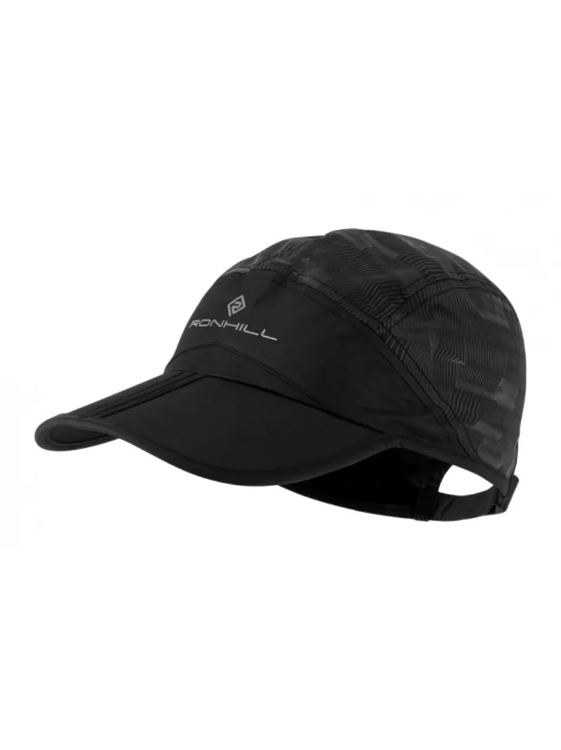 Ronhill Afterlight Split Cap in Black/Reflect