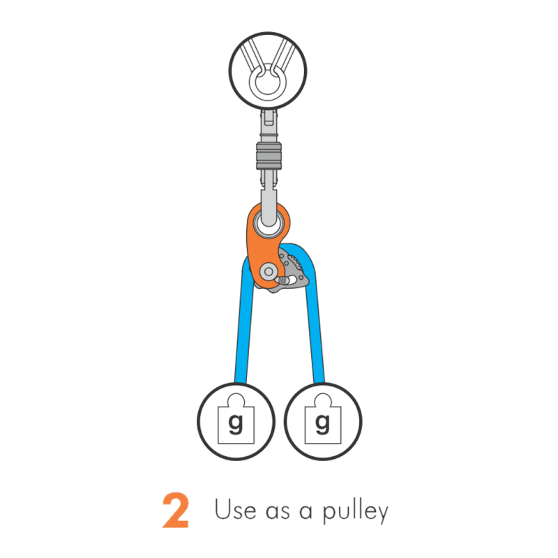 Climbing Technology Roll n Lock in Orange-7