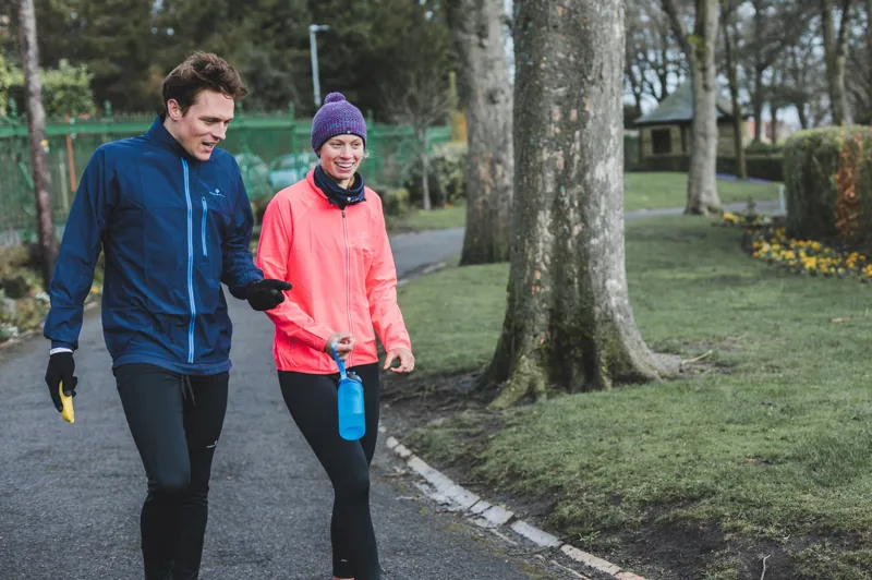 Ronhill Men's Core Run Tight in All Black-2