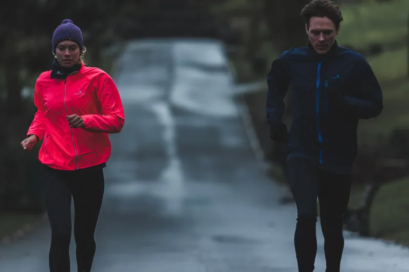 Ronhill Men's Core Run Tight in All Black-3