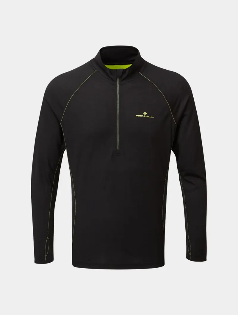 ronhill tech merino 1 2 zip running top