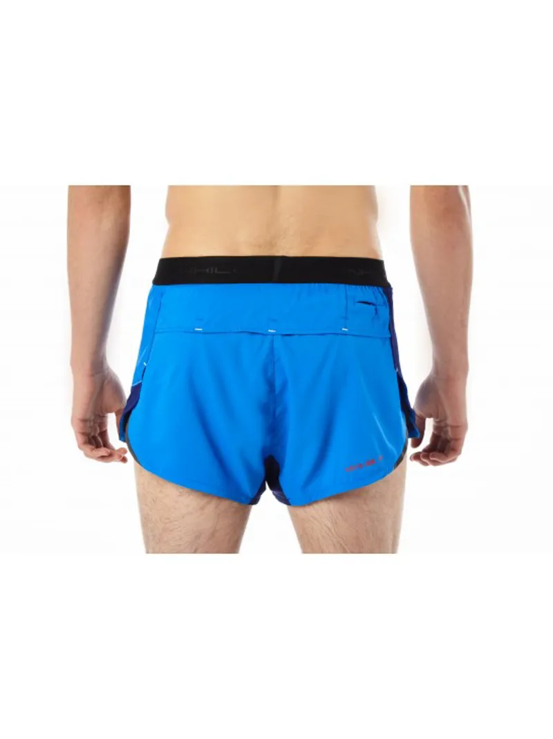 Ronhill Stride Revive Mens Racer Short in Electric Blue/Mid Blue-5