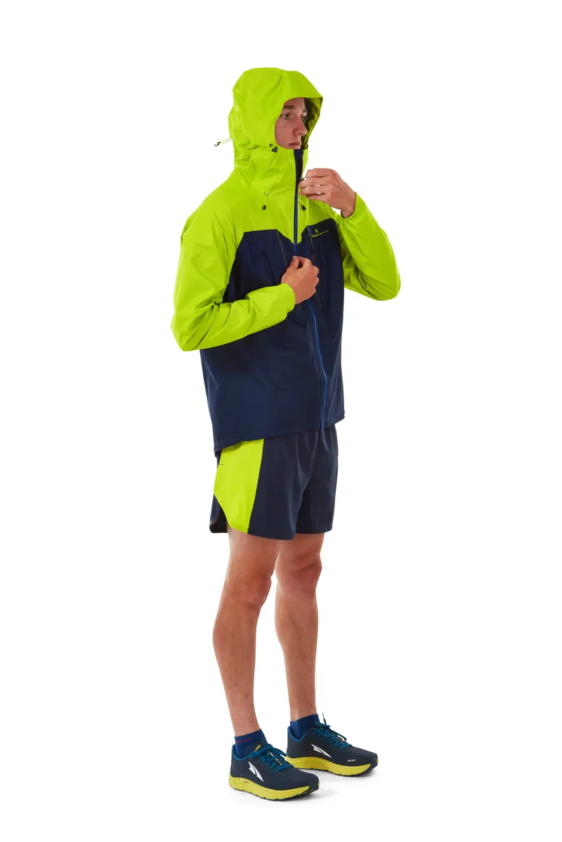 Ronhill Tech Fortify Jacket Mens Waterproof Running Deep Navy Cit