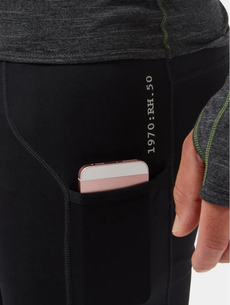 Ronhill Men's Tech Revive Stretch Tight in All Black-2