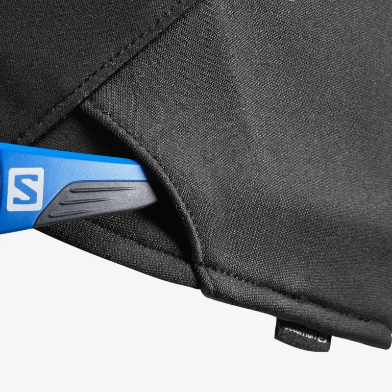 Salomon RS Unisex Beanie in Black/Black/Shiny Black-1