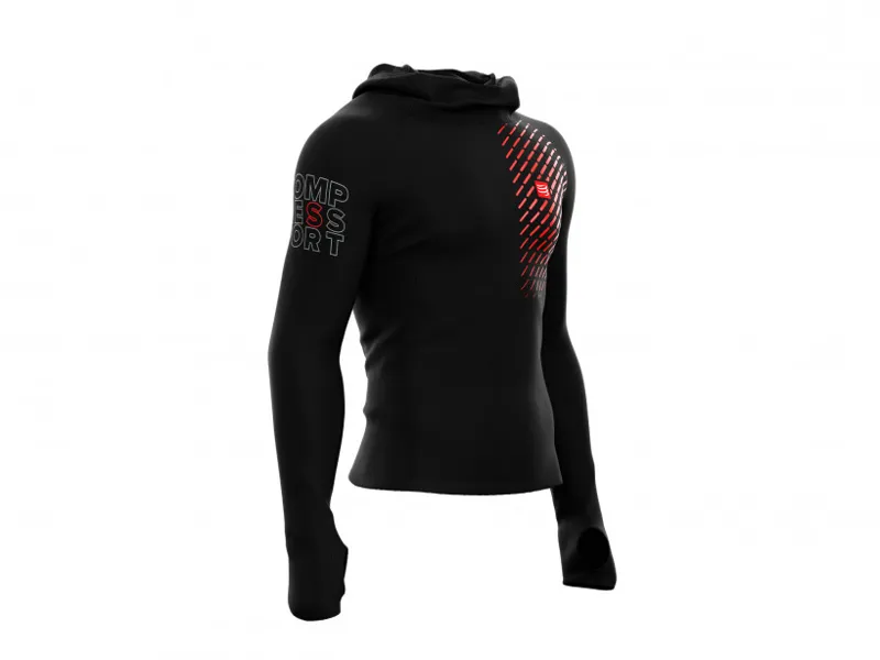 Compressport 3D Thermo UL Racing Hoodie in Black