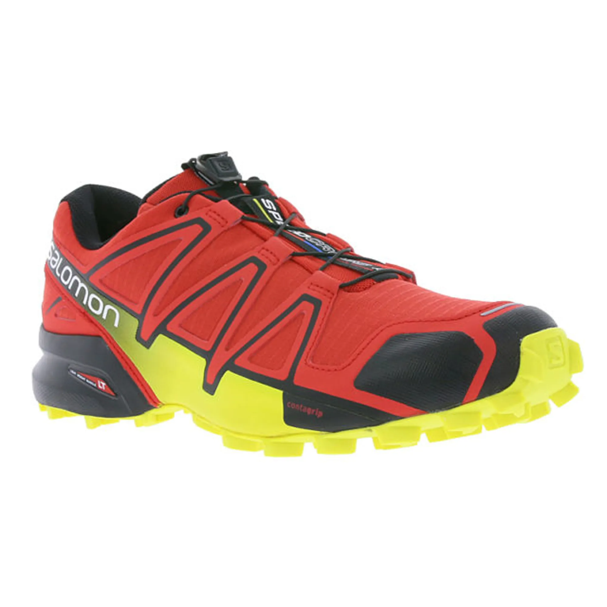 Salomon Speedcross Mens Trail Running Shoe in Red/Black/Yellow
