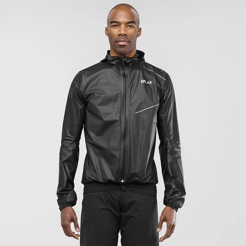 Salamon S/Lab Motionfit 360 Waterproof Jacket in Black-1