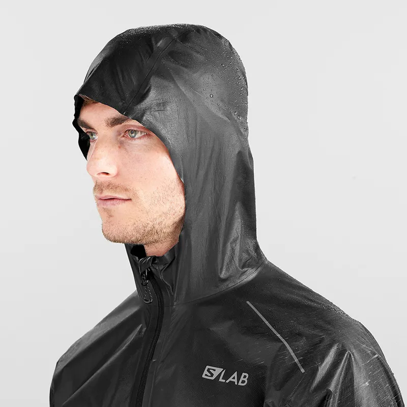 Salamon S/Lab Motionfit 360 Waterproof Jacket in Black-4