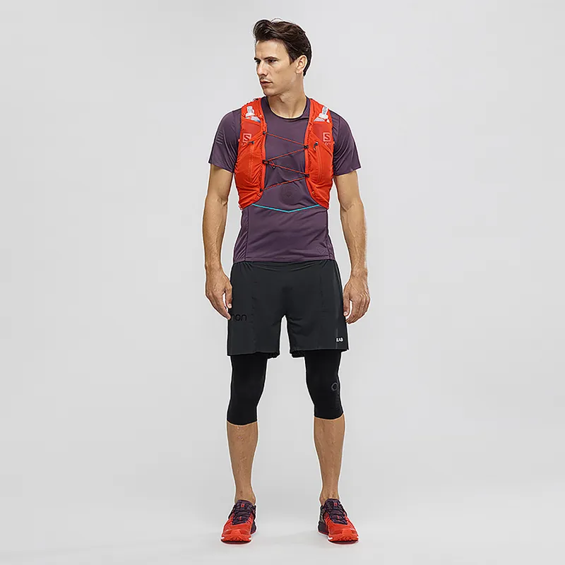 Salomon Mens S/LAB NSO Mid Tight in Black-3