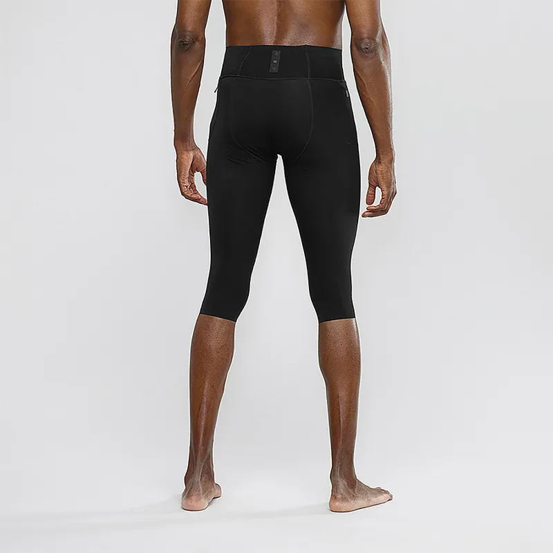 Salomon Mens S/LAB NSO Mid Tight in Black-2