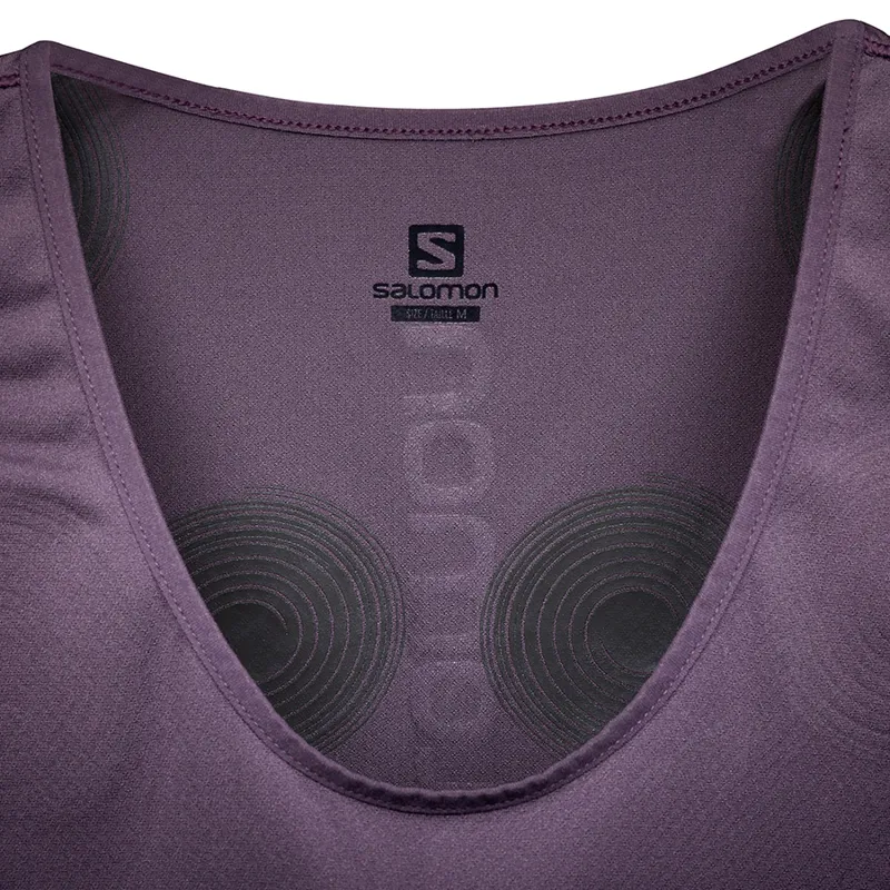 Salomon Womens S/Lab NSO Tee Maverick/Black-5