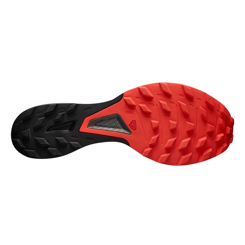 Salomon S/LAB Sense 7 SG Unisex Trail Running Shoe in Red/Black-1