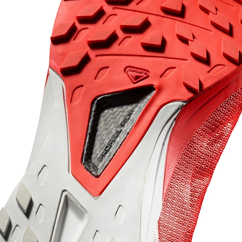 Salomon S/LAB Sense 7 Unisex Trail Running Shoe in Red/White-1