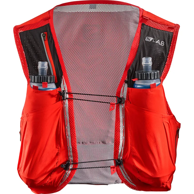 Salomon S/LAB Sense Ultra 8 Set Unisex race Vest Racing Red-8