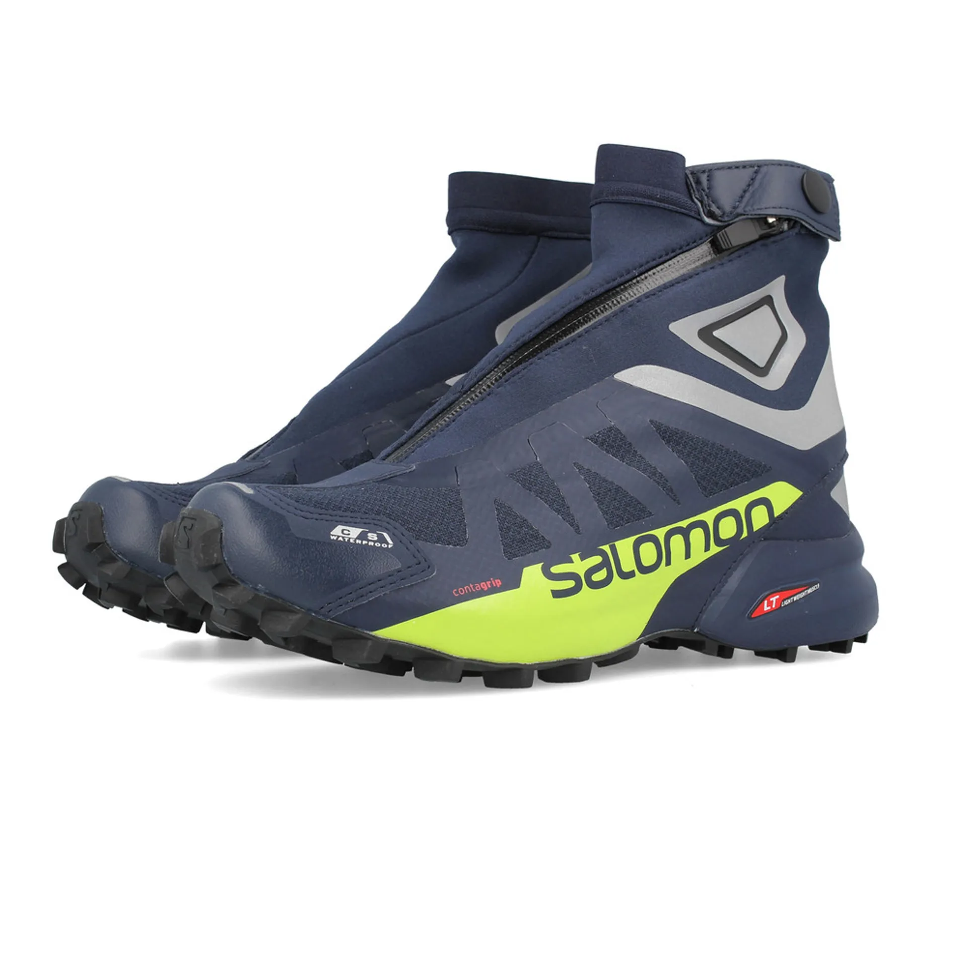 Salomon Snowcross 2 CSWP Unisex Trail Running Shoe in Navy/Silver