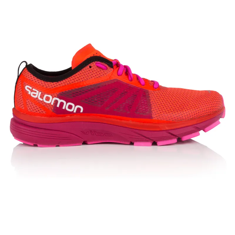Salomon Sonic RA Womens Road Running Shoe in Pink